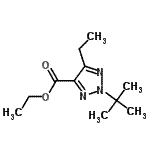 CAS#: 682757-73-9, Ethyl 5-ethyl-2-(2-methyl-2-propanyl)-2H-1,2,3-triazole-4-carboxylate