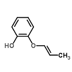 CAS#: 682772-47-0, 2-[(1E)-1-Propen-1-yloxy]phenol