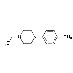 CAS#: 682779-97-1, 3-(4-Ethyl-1-piperazinyl)-6-methylpyridazine