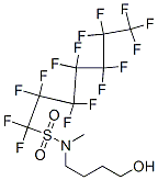 CAS 登录号：68298-89-5， 1,1,2,2,3,3,4,4,5,5,6,6,7,7,7-十五氟-N-(4-羟基丁基)-N-甲基庚烷-1-磺酰胺