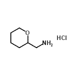 CAS#: 683233-12-7, 1-(Tetrahydro-2H-pyran-2-yl)methanamine hydrochloride (1:1)
