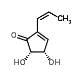 CAS#: 683276-32-6, (4S,5S)-4,5-Dihydroxy-2-[(1Z)-1-propen-1-yl]-2-cyclopenten-1-one