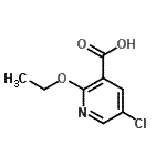 CAS#: 68359-07-9, 5-Chloro-2-ethoxynicotinic acid