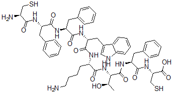 CAS#: 68374-47-0, Octapeptide-Trp(8)-Somatostatin