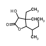 CAS#: 683809-85-0, 5-sec-Butyl-4-ethyl-3-hydroxy-4-methyldihydro-2(3H)-furanone