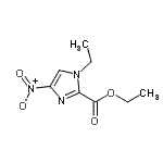 CAS 登录号：683815-48-7， 乙基1-乙基-4-硝基-1H-咪唑-2-羧酸酯
