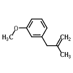 CAS#: 68383-29-9, 1-Methoxy-3-(2-methyl-2-propen-1-yl)benzene