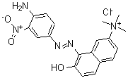 CAS#: 68391-32-2, 8-[2-(4-Amino-3-Nitrophenyl)Diazenyl]-7-Hydroxy-N,N,N-Trimethyl-2-Naphthalenaminium Chloride(1:1)