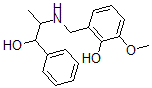 CAS#: 68398-02-7, alpha-[1-[(2-Hydroxy-3-Methoxybenzyl)Amino]Ethyl]Benzyl Alcohol