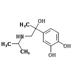 CAS 登录号：684202-53-7， 4-[2-羟基-1-(异丙基氨基)-2-丙基]-1,2-苯二酚
