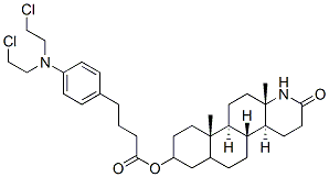 CAS#: 68426-41-5, (3beta,5alpha)-3-(4-(4-(Bis(2-chloroethyl)amino)phenyl)-1-oxobutoxy)-17a-Aza-D-homoandrostan-17-one