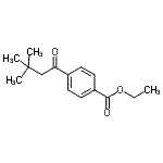 CAS#: 684271-10-1, Ethyl 4-(3,3-dimethylbutanoyl)benzoate