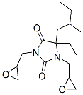 CAS 登录号：68444-05-3， 5-乙基-5-(2-甲基丁基)-1,3-二(环氧乙烷基甲基)咪唑烷-2,4-二酮