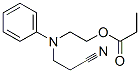 CAS 登录号：68444-10-0， 2-[N-(2-氰基乙基)苯胺基]乙基丙酸酯