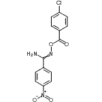 CAS#: 68451-89-8, N'-[(4-Chlorobenzoyl)oxy]-4-nitrobenzenecarboximidamide