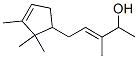 CAS 登录号:68480-04-6, 3-甲基-5-(2,2,3-三甲基-3-环戊烯-1-基)戊-3-烯-2-醇