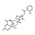 CAS#: 68497-94-9, (6alpha,11beta,16alpha)-6,9-Difluoro-11,17-dihydroxy-16-methyl-3,20-dioxopregna-1,4-dien-21-yl salicylate