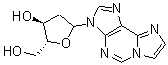 CAS#: 68498-25-9, 3-(2-Deoxy-beta-D-Erythro-Pentofuranosyl)-3H-Imidazo[2,1-I]Purine