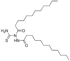 CAS#: 68516-83-6, Dodecanoic Acid 2-(Aminothioxomethyl)-2-(1-Oxododecyl) Hydrazide