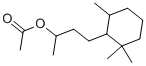 CAS#: 68555-59-9, 4-(2,2,6-Trimethylcyclohexyl)butan-2-yl acetate