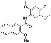 CAS#: 68556-10-5, N-(4-Chloro-2,5-Dimethoxyphenyl)-3-Sodiooxy-2-Naphthalenecarboxamide