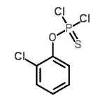 CAS 登录号：68591-34-4， O-(2-氯苯基)硫代二氯磷酸酯