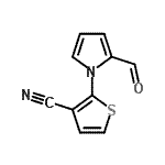 CAS#: 68593-68-0, 2-(2-Formyl-1H-pyrrol-1-yl)-3-thiophenecarbonitrile