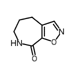CAS#: 68615-87-2, 4,5,6,7-Tetrahydro-8H-[1,2]oxazolo[5,4-c]azepin-8-one
