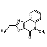 CAS#: 686279-40-3, 2-Ethyl-5-methyl[1,3]oxazolo[5,4-c]quinolin-4(5H)-one