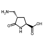 CAS 登录号：686288-07-3， (4S)-4-(氨基甲基)-5-氧代-L-脯氨酸