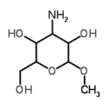 CAS#: 686298-97-5, Methyl 3-amino-3-deoxyhexopyranoside