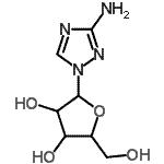 CAS#: 686299-18-3, 1-Pentofuranosyl-1H-1,2,4-triazol-3-amine