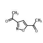 CAS#: 68659-04-1, 1,1'-(1,2-Oxazole-3,5-diyl)diethanone