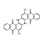 CAS#: 6871-71-2, 8,17-Dihydroxy-6,15-Dihydrodinaphtho[2,3-A:2',3'-H]Phenazine-5,9,14,18-Tetrone