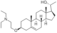 CAS#: 68710-60-1, (3-beta,20R)-3-(2-(Diethylamino)ethoxy)pregn-5-en-20-ol