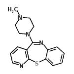 CAS#: 68745-07-3, 5-(4-Methyl-1-piperazinyl)pyrido[2,3-b][1,5]benzothiazepine