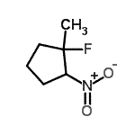 CAS#: 68752-65-8, 1-Fluoro-1-methyl-2-nitrocyclopentane