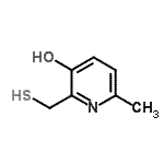 CAS#: 687607-41-6, 6-Methyl-2-(sulfanylmethyl)-3-pyridinol