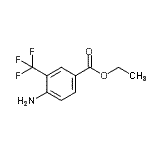 CAS 登录号：688020-69-1， 乙基4-氨基-3-(三氟甲基)苯甲酸酯