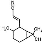 CAS#: 68803-99-6, (E)-3-(3,7,7-trimethylnorcaran-2-yl)prop-2-enenitrile