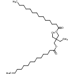 CAS#: 68818-55-3, 2-(Hydroxymethyl)-2-[(tetradecanoyloxy)methyl]butyl myristate