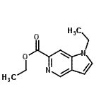 CAS#: 688314-16-1, Ethyl 1-ethyl-1H-pyrrolo[3,2-c]pyridine-6-carboxylate