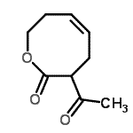 CAS#: 688318-10-7, (5Z)-3-Acetyl-3,4,7,8-tetrahydro-2H-oxocin-2-one