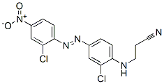 CAS#: 68834-00-4, 3-[[2-Chloro-4-[(2-Chloro-4-Nitrophenyl)Azo]Phenyl]Amino]Propiononitrile