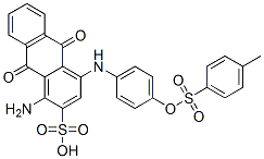 CAS#: 68834-02-6, 1-Amino-9,10-Dihydro-4-[[4-[[(4-Methylphenyl)Sulphonyl]Oxy]Phenyl]Amino]-9,10-Dioxoanthracene-2-Sulphonic Acid
