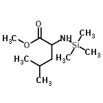 CAS#: 68835-83-6, Methyl N-(trimethylsilyl)leucinate