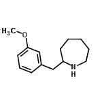 CAS 登录号：68841-07-6， 2-(3-甲氧基苄基)氮杂环庚烷