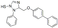CAS#: 68869-43-2, 5-(4-Biphenylyloxymethyl)-1-Phenyl-S-Triazole-2-Thiol
