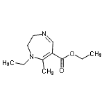 CAS#: 688741-56-2, Ethyl 1-ethyl-7-methyl-2,3-dihydro-1H-1,4-diazepine-6-carboxylate