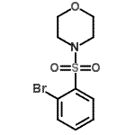 CAS#: 688798-57-4, 4-[(2-Bromophenyl)sulfonyl]morpholine